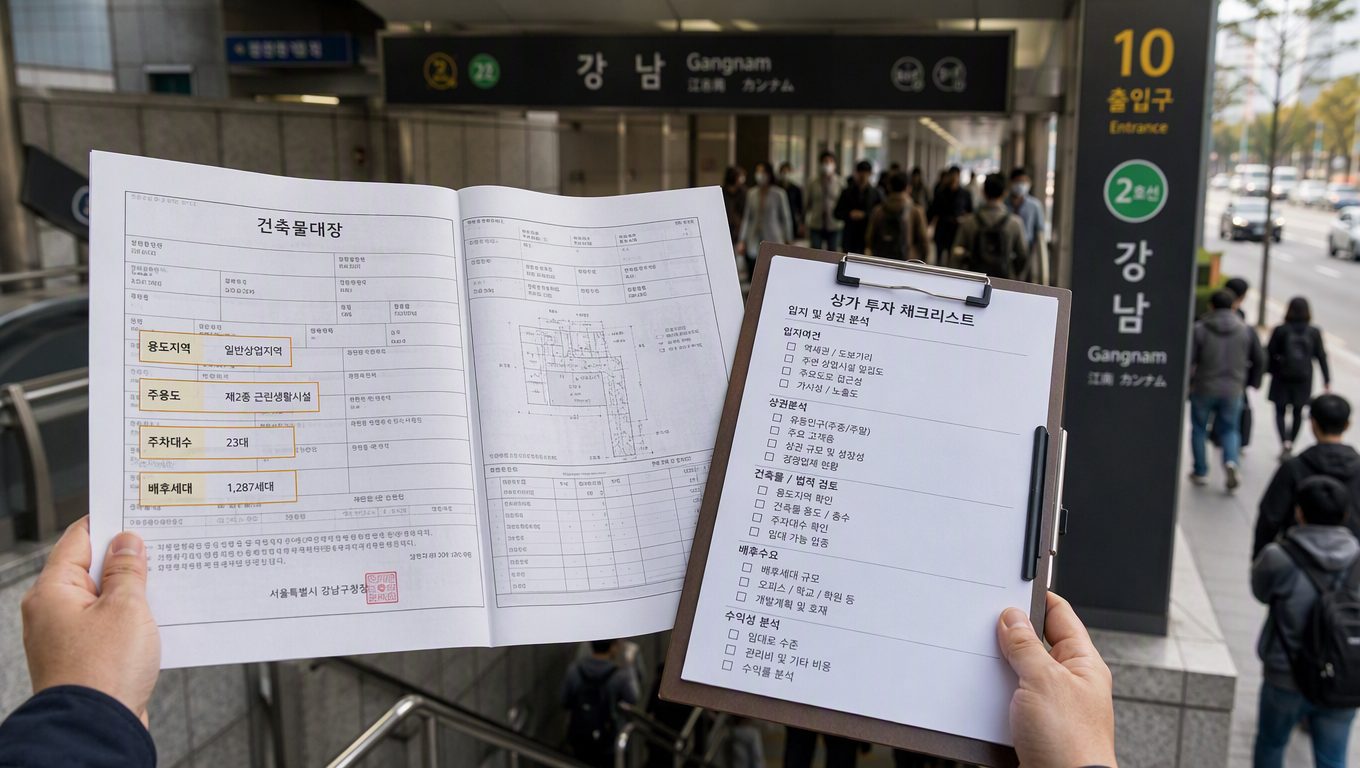 역세권 상권 분석을 위한 실전 체크리스트