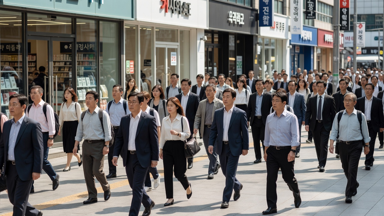 역세권상가매매에서 입지가 중요한 이유를 보여주는 서울역 주변 상가 거리