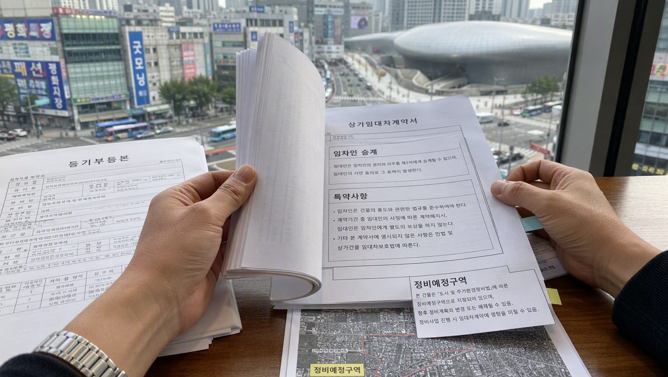동대문 상권 활성화 지역 상가 매매 시 확인해야 할 점