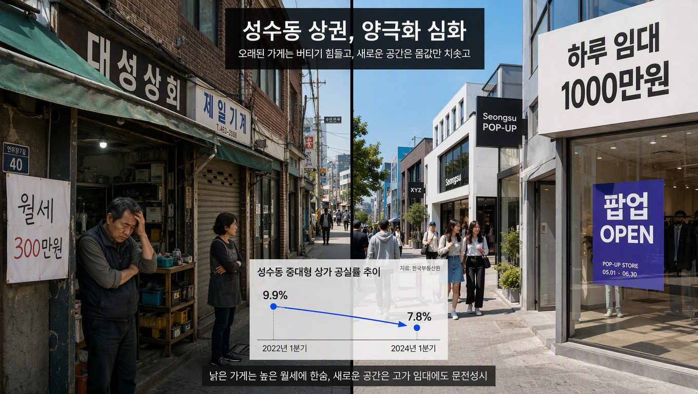 성수동 상권 변화가 상가 시장과 입지 평가에 남긴 흔적