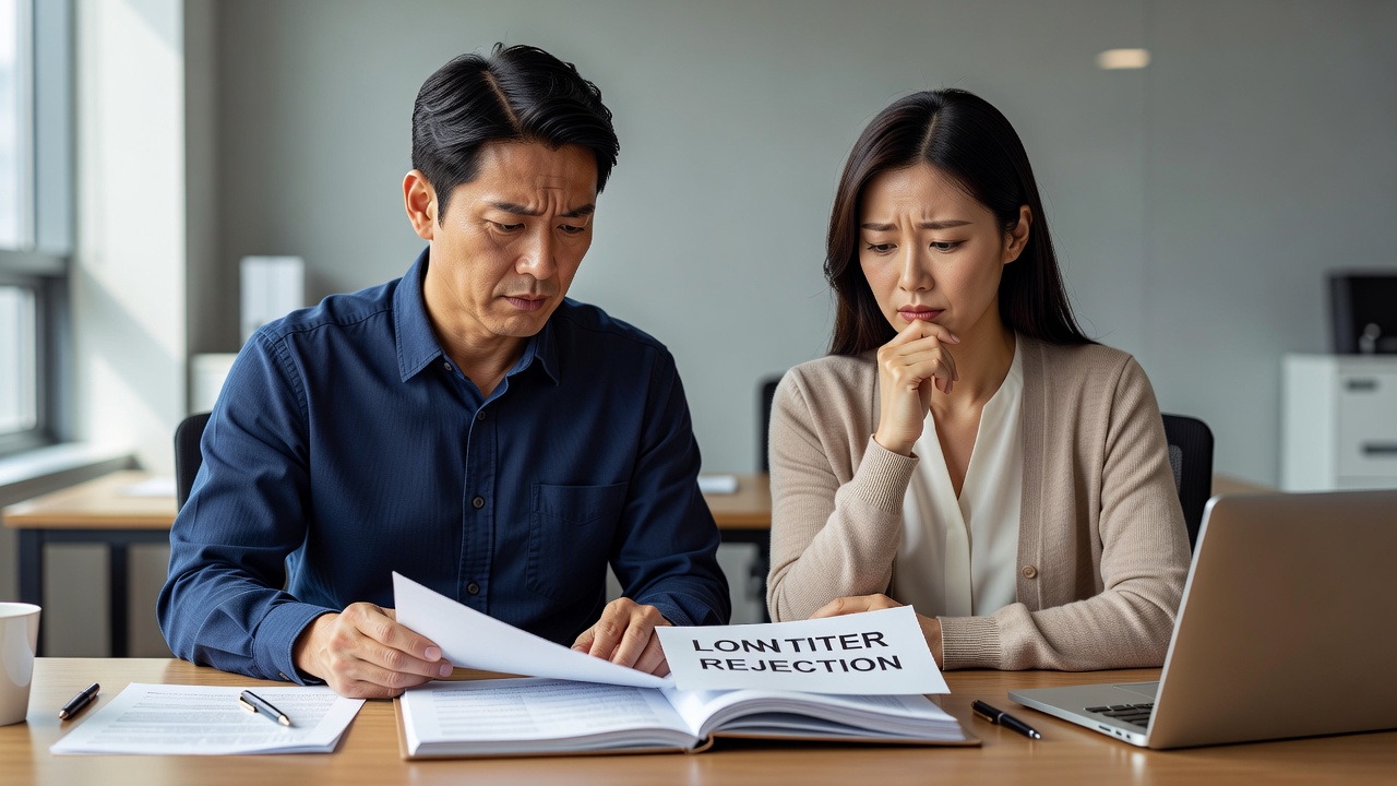 서울 역세권 상가 분양 계약 후 대출 거절 상황