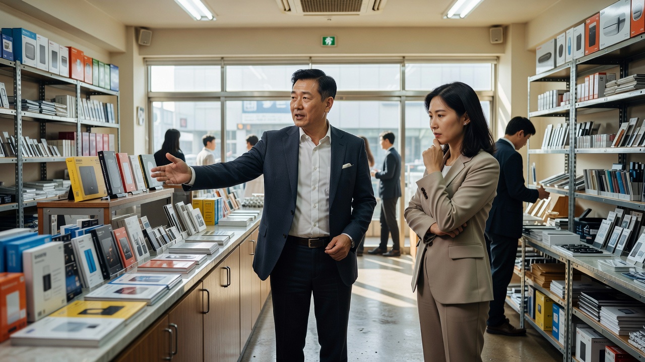 상가 권리금 정의와 인정 기준을 보여주는 임차인 협의 장면