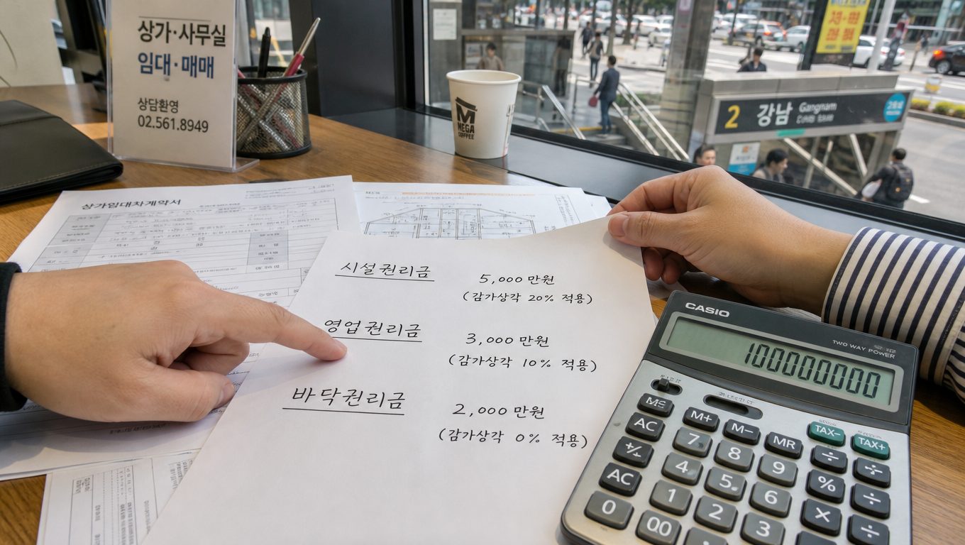 상가 권리금 종류와 산정 기준
